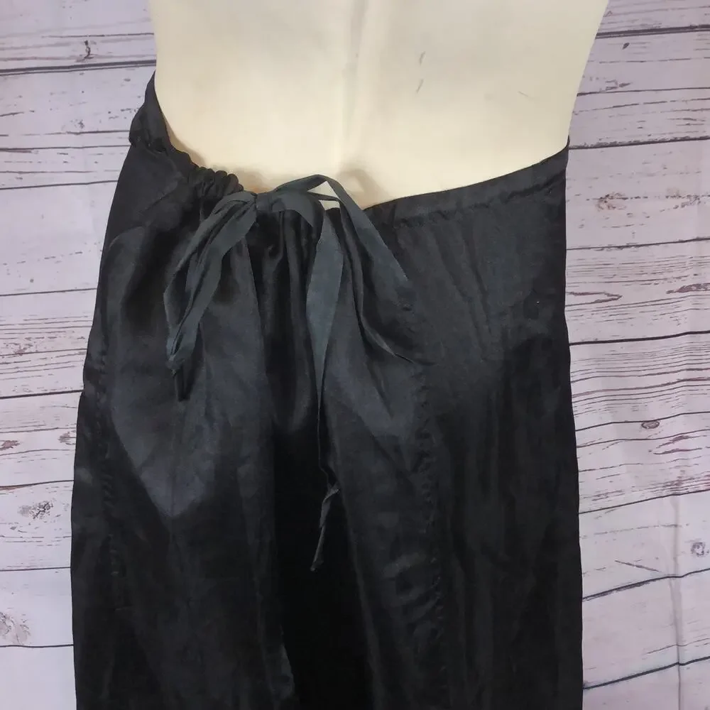 American Vintage black maxi underskirt black with adjustable waist - Picture 7 of 11